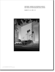 Parker Center • HABS Mount Card