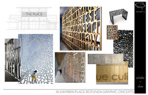 ALHAMBRA PLACE TOWER MURAL CONCEPTS