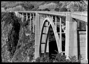 Bixby Bridge in Big Sur, Highway 1, HAER Photography
