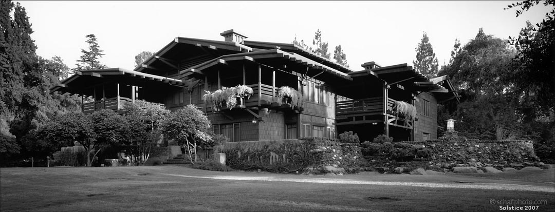 Gamble House, Pasadena, California, Solstice 2007