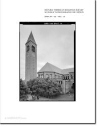 Uris Library at Cornell University • HABS Mount Card