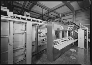 NASA Wind Tunnel Control Room