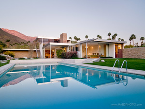 Kaufmann House At Dawn