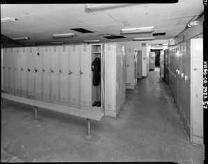 Parker Center Lockers • HABS Photograph