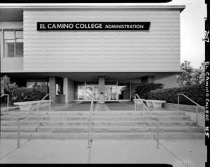 El Camino College Admin Building • HABS Photograph