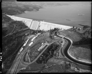 Friant Dam Aerial View