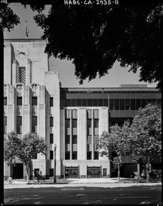 Times Mirror Building Detail • HABS Photograph