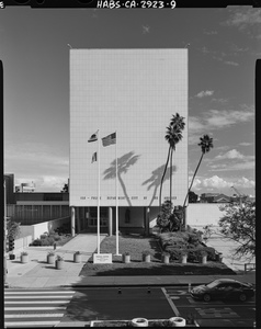 Parker Center Facade• HABS Photograph